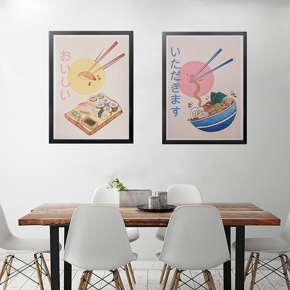 Japanese Food Lifestyle - Plakaty i reprodukcje kuchni w stylu