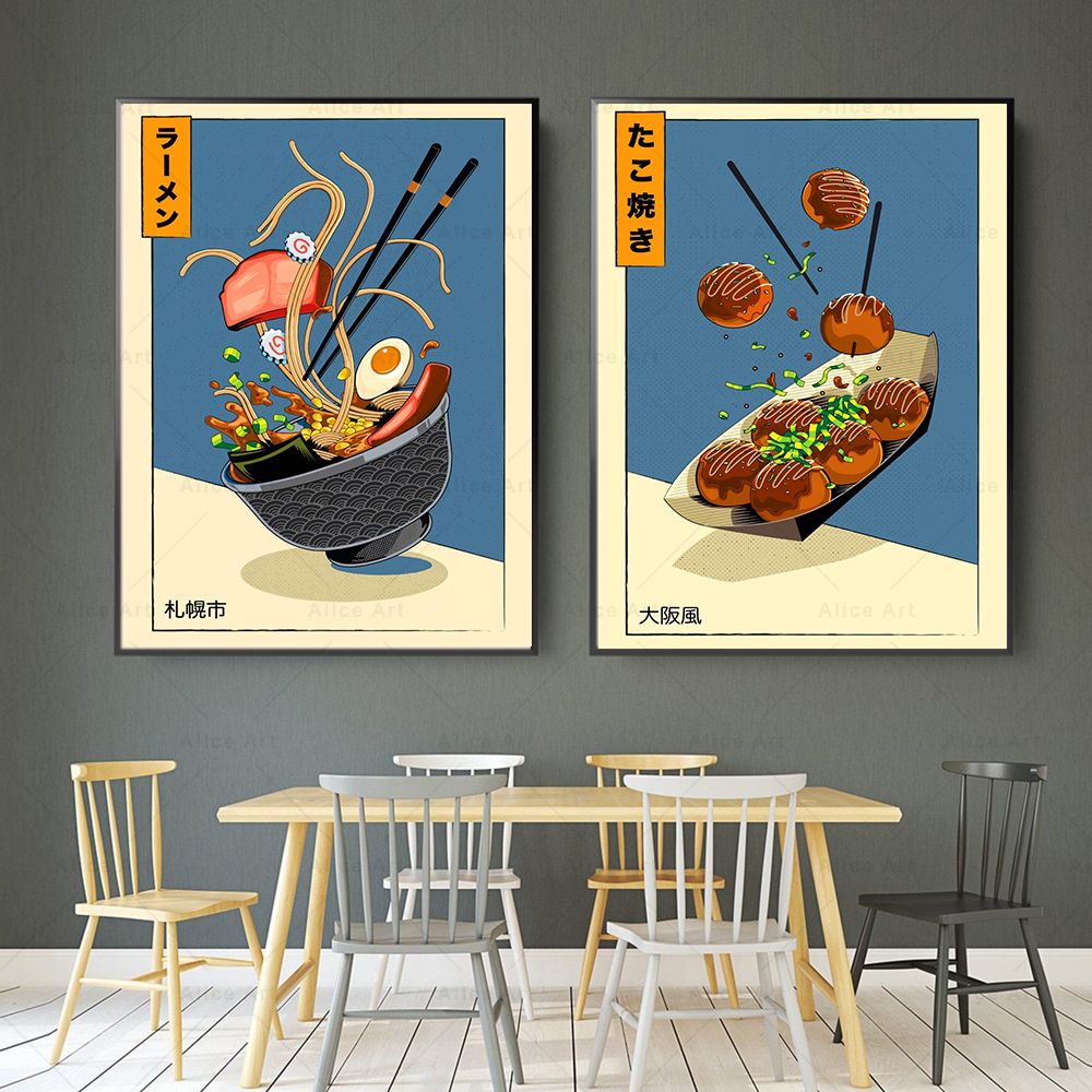 Styl japoński plakat do kuchni – Japanese Food Lifestyle recenzja i cena