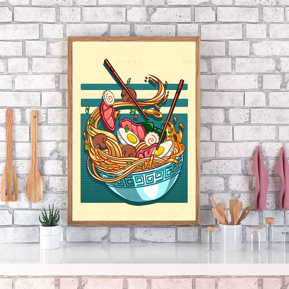 Styl japoński plakat do kuchni – Japanese Food Lifestyle recenzja i cena